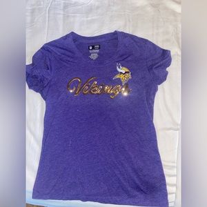 Purple Minnesota Vikings Women’s Tshirt
